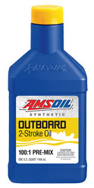 AMSOIL Outboard 100:1 Pre-Mix Synthetic 2-Stroke Oil